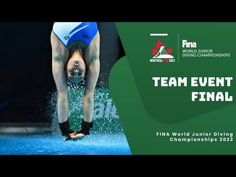 LIVE: World Junior Diving Championships 2022 | Team Final Showdown