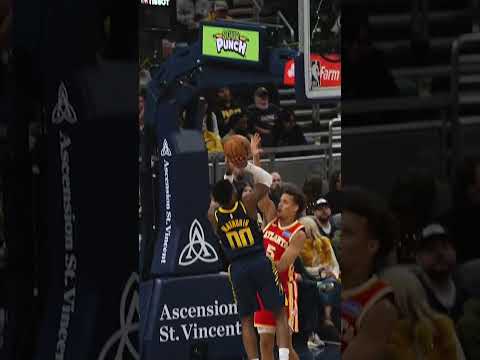 Bennedict Mathurin Gets the asket and the Foul 🗣️