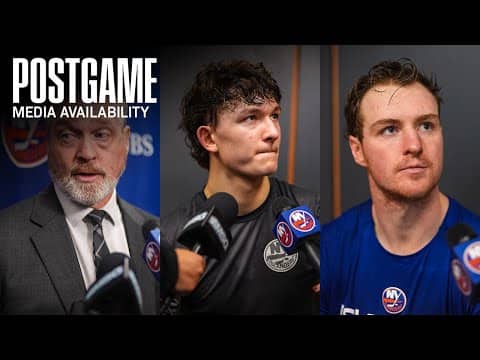 New York Islanders Postgame Availability | NYI 1 at FLA 4