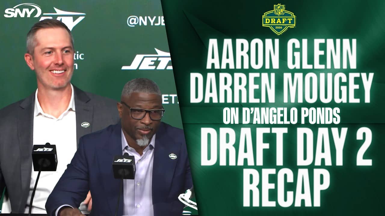 Darren Mougey and Aaron Glenn break down Jets second round pick D’Angelo Ponds