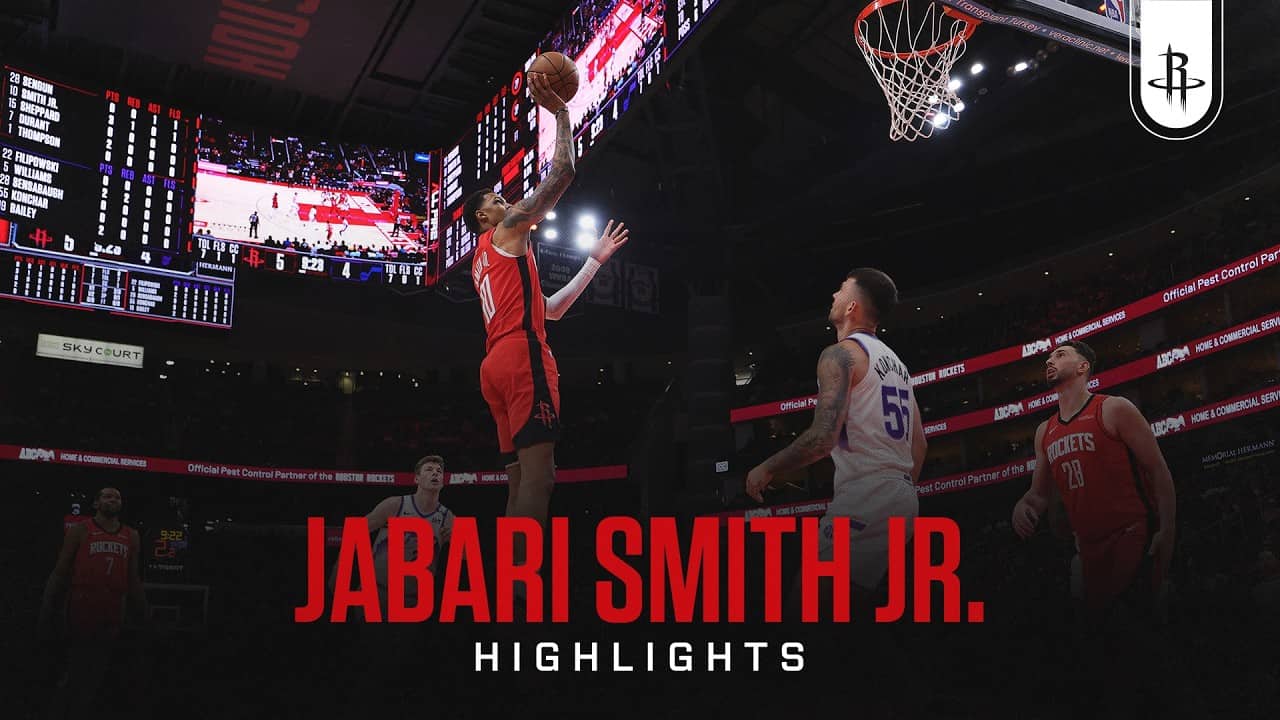 Jabari Smith Jr. (18 points) Highlights vs. Utah Jazz