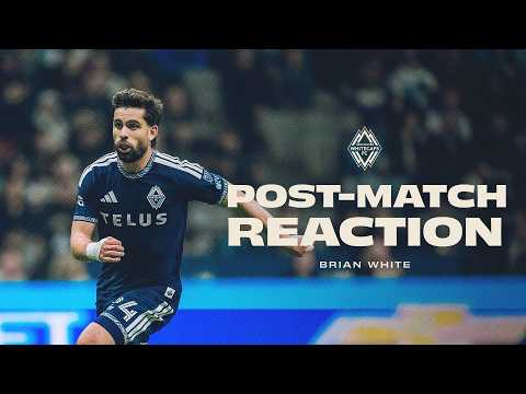 Brian White's Post-Victory Reaction vs Toronto FC