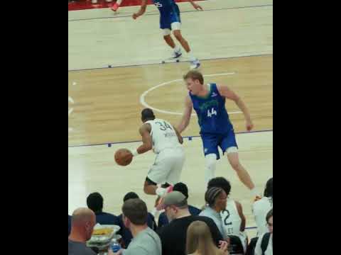Jalon Moore 💥 Pelicans Summer League POSTER! #nba #shorts