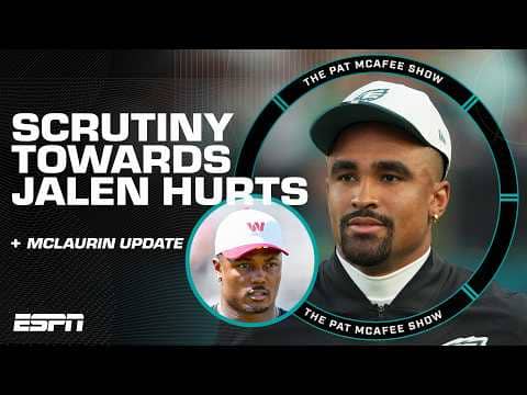 Peter Schrager on the scrutiny Jalen Hurts faces & update on Terry McLaurin 👀 | The Pat McAfee Show