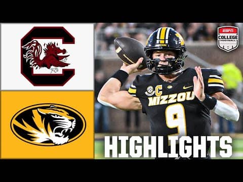 South Carolina Gamecocks vs. Missouri Tigers | Full Game Highlights | ESPN College Football