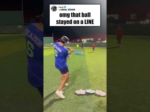 that pitch stood no chance 😲