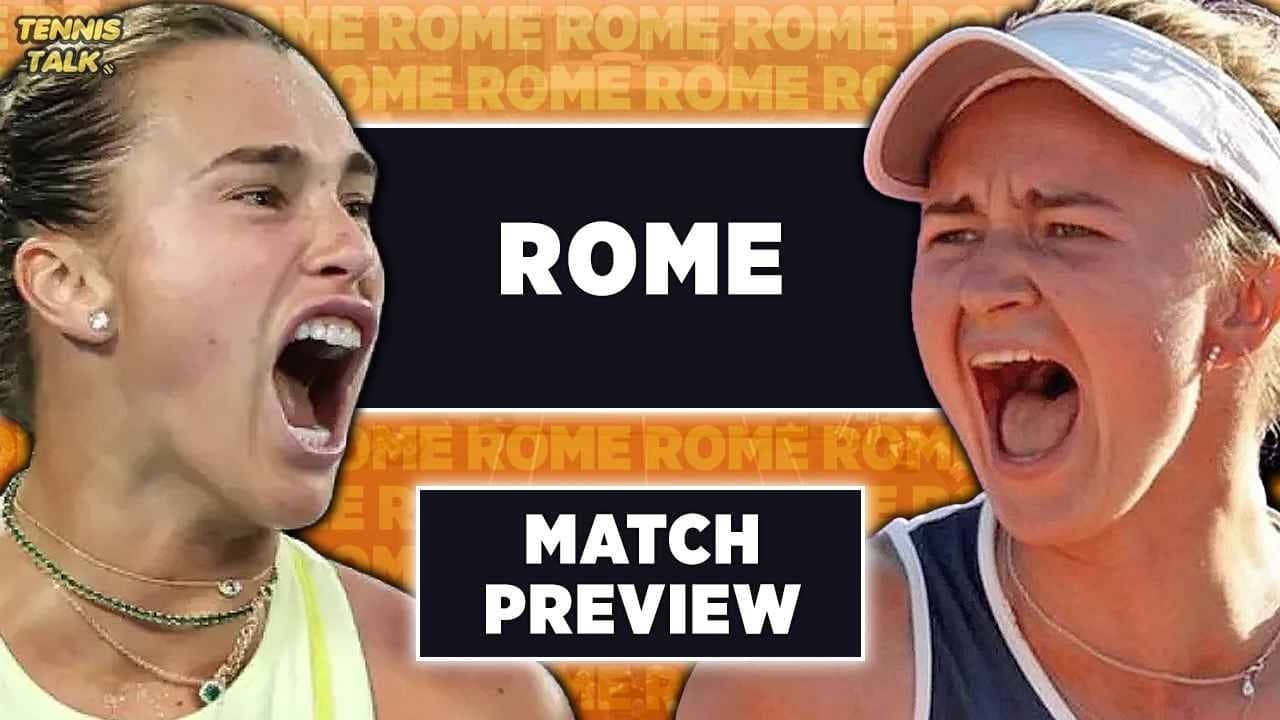 Sabalenka vs Krejcikova | WTA Rome 2026 | Tennis Talk Preview