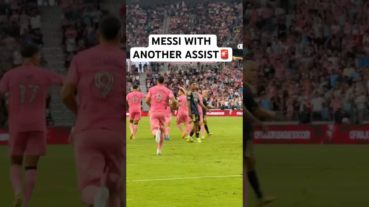 Messi is ready for the World Cup👏 Another assist to Berterame