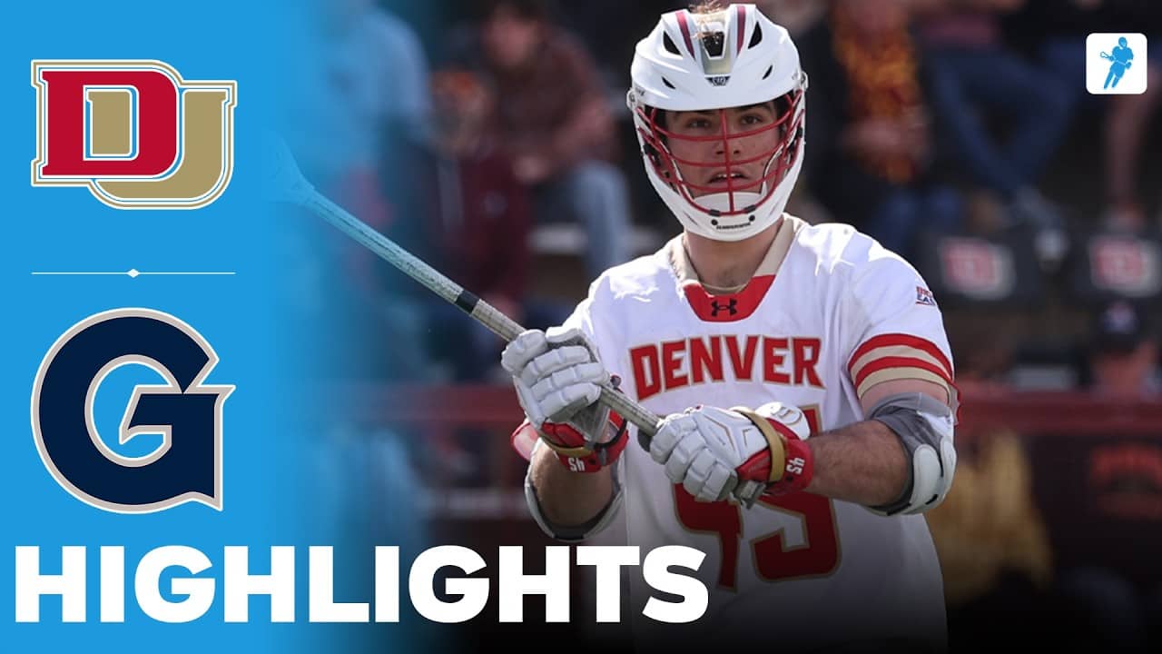 Denver vs Georgetown | NCAA College Lacrosse | Highlights - March 28, 2026