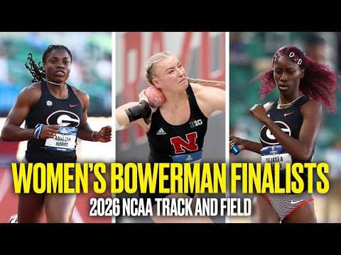 The Bowerman finalists' highlights: 2026 NCAA women's track and field