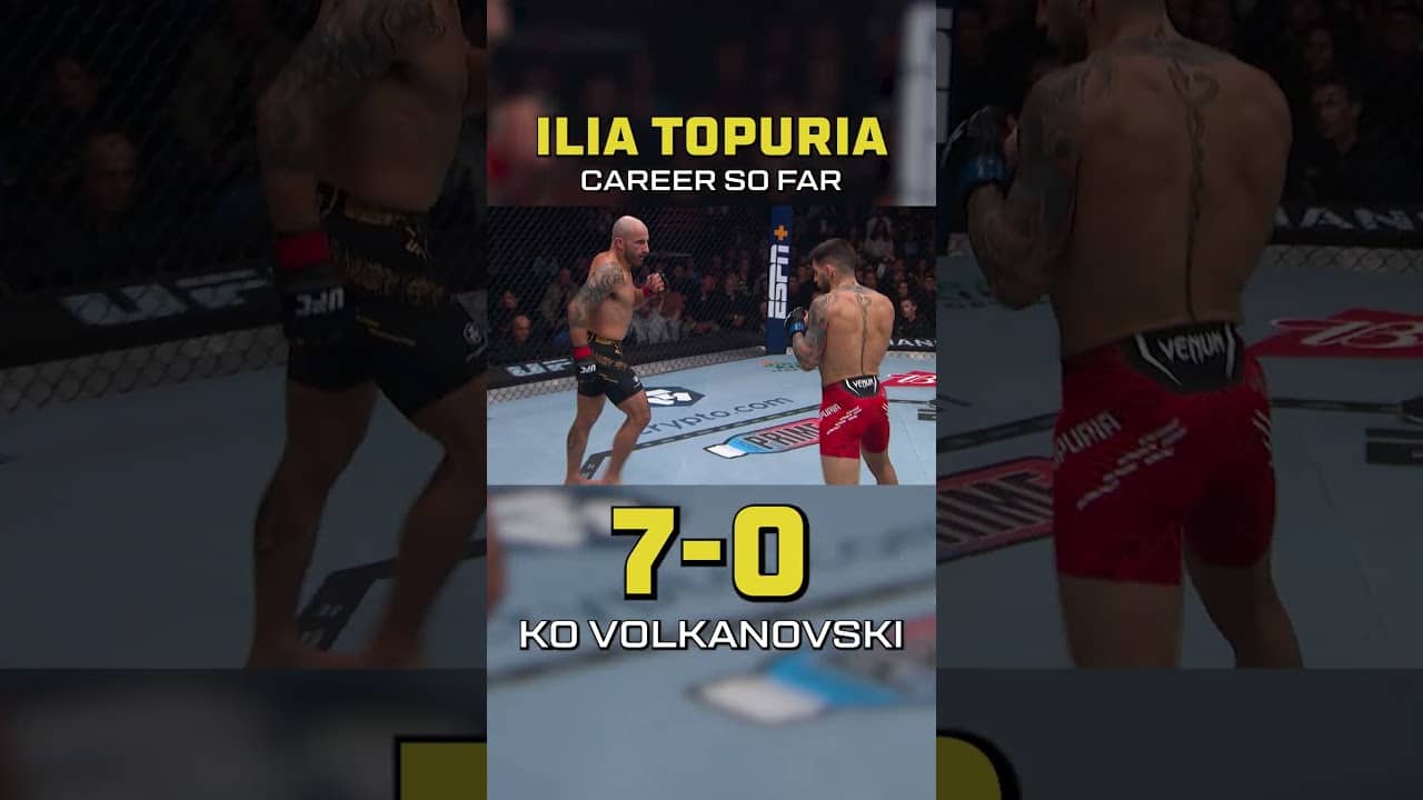 Ilia Topuria's Career So Far 🌹 #ufcwhitehouse