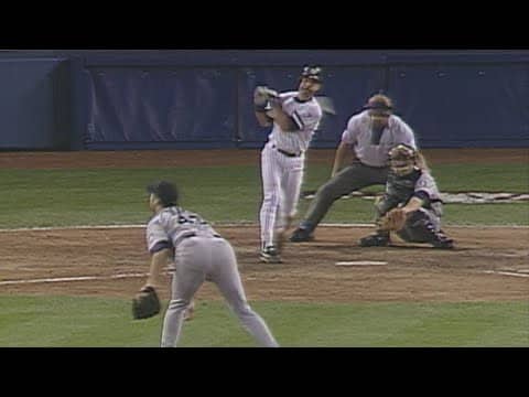 ABSOLUTE CHAOS! Don Mattingly with the BIGGEST home run of his CAREER! (1995 ALDS Game 2)