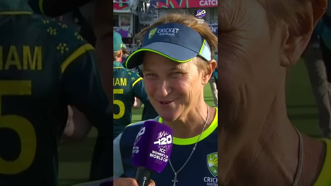 The #T20WorldCup winning head coach Shelley Nitschke is all praise for Australia's effort 🙌