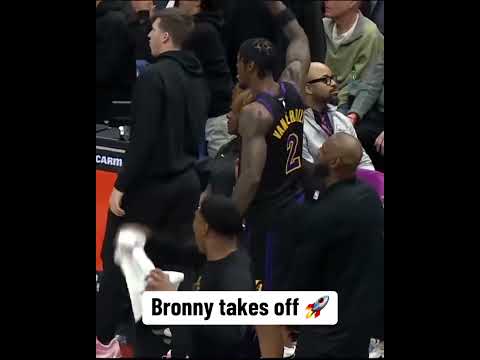 Bronny slam 🔨