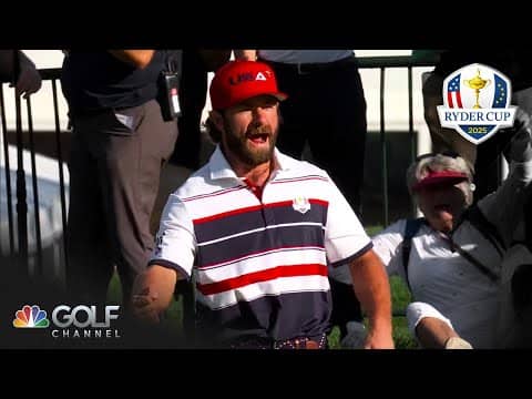 Cameron Young seals 'FULL CIRCLE' moment at Ryder Cup with singles win vs. Rose  | Golf Channel