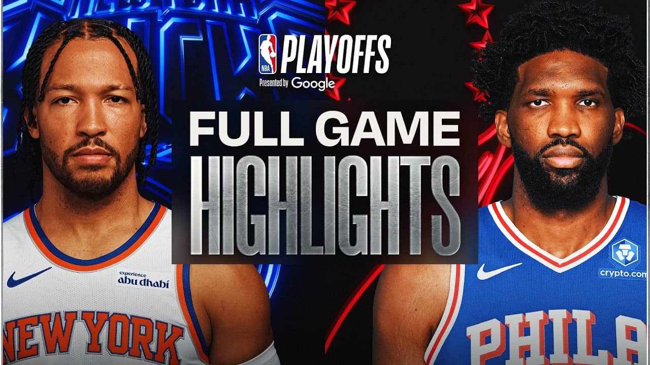 #3 KNICKS at #7 76ERS | FULL GAME 4 HIGHLIGHTS | May 10, 2026