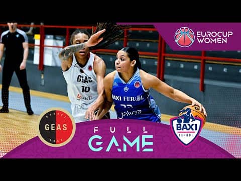 LIVE - GEAS v BAXI Ferrol | EuroCup Women 2025-26 | Play-Off Round 1