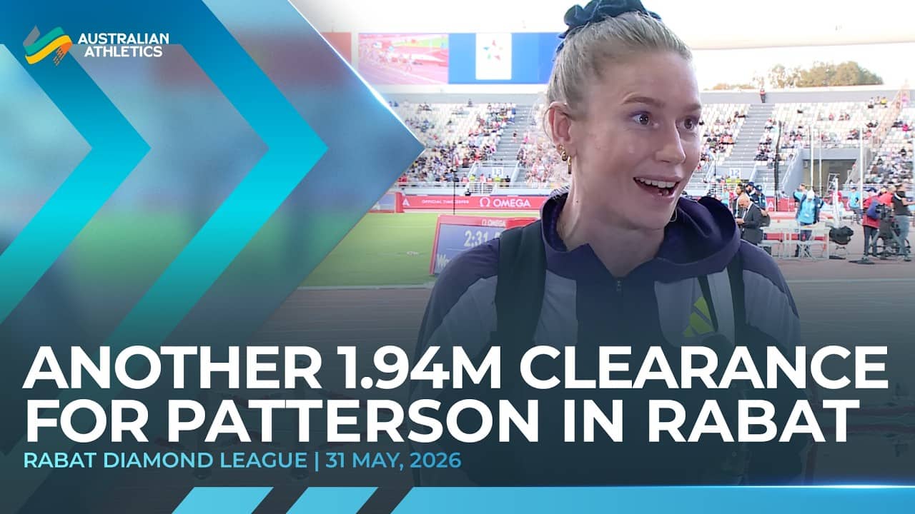 Eleanor Patterson clears 1.94m for second in Rabat | 2026 Rabat Diamond League