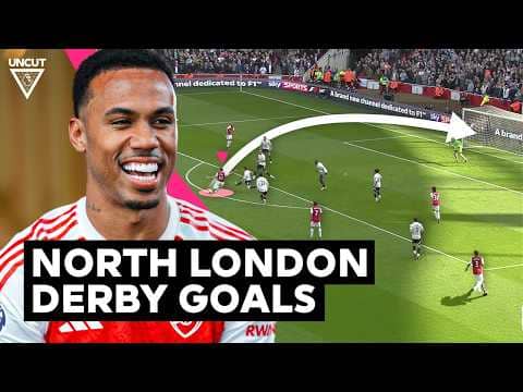 GABRIEL MAGALHAES Rates ARSENAL North London Derby Goals | Uncut