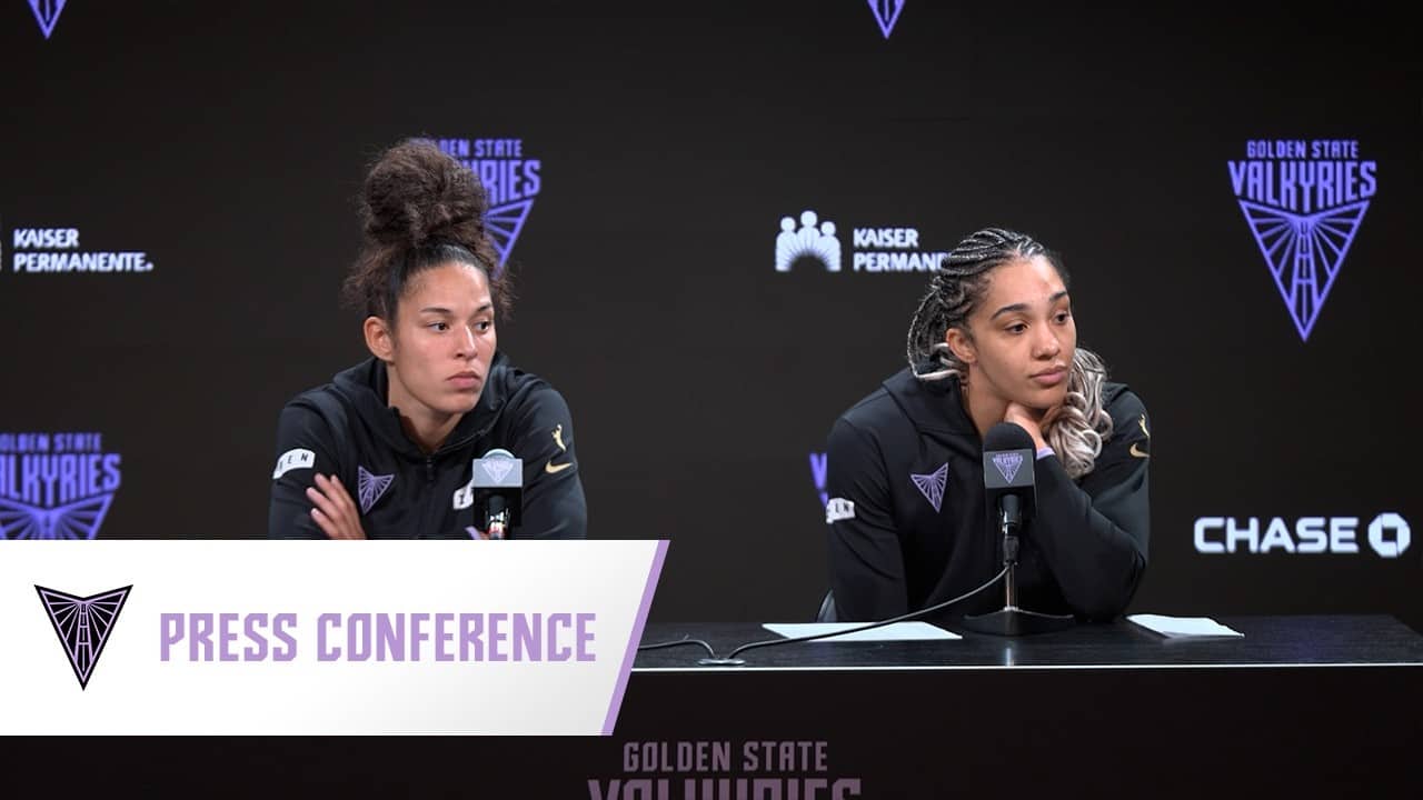 Gabby Willliams and Veronica Burton On Valkyries Win vs. Connecticut Sun | May 26, 2026