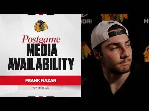 "It's always a fun grinding game against them." | Frank Nazar Postgame 4.6.26