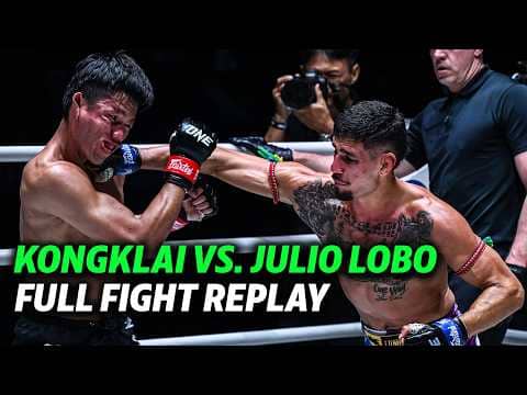 How Were They STILL STANDING?! 😵🔥 Kongklai vs. Julio Lobo | Muay Thai Full Fight