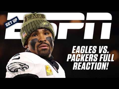 Is Jordan Love GOOD ENOUGH to take the Packers to the Super Bowl? 👀 Eagles win REACTION 🔥 | Get Up