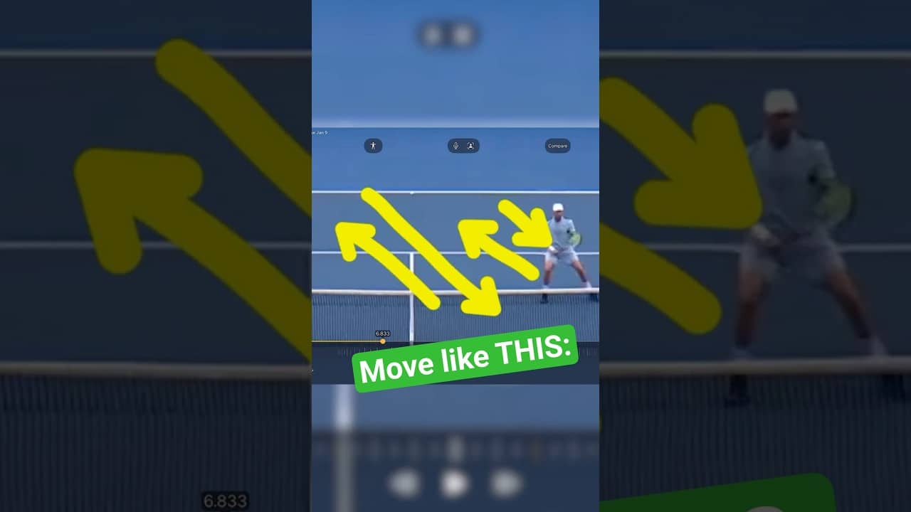 How the BEST doubles players cover the net: