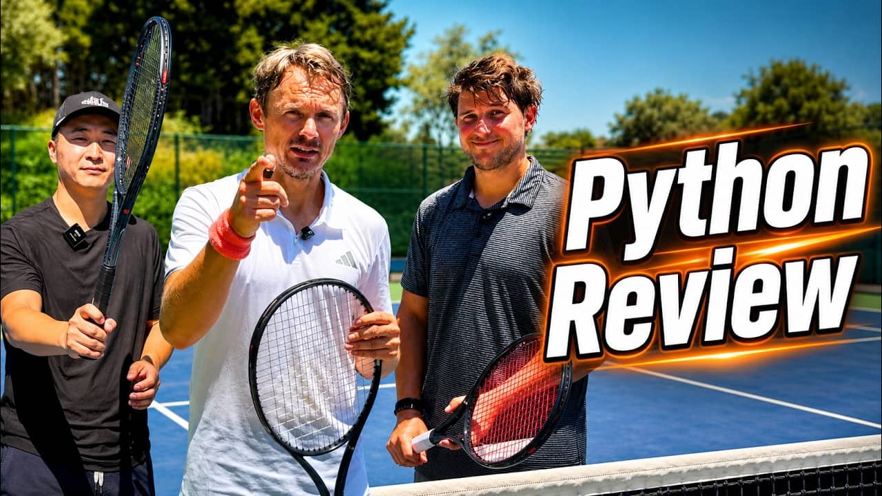 The most hyped racquet in history? "Python" Review (P98 and 100)