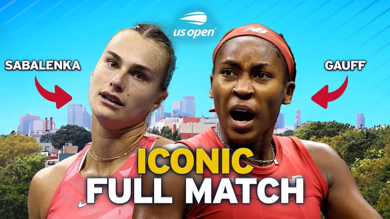 Aryna Sabalenka vs. Coco Guaff Iconic Full Match | 2023 US Open Final