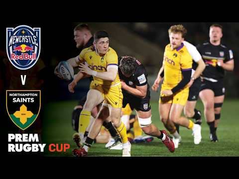HIGHLIGHTS: Newcastle Red Bulls v Northampton Saints | 10 TRIES! | PREM Rugby Cup