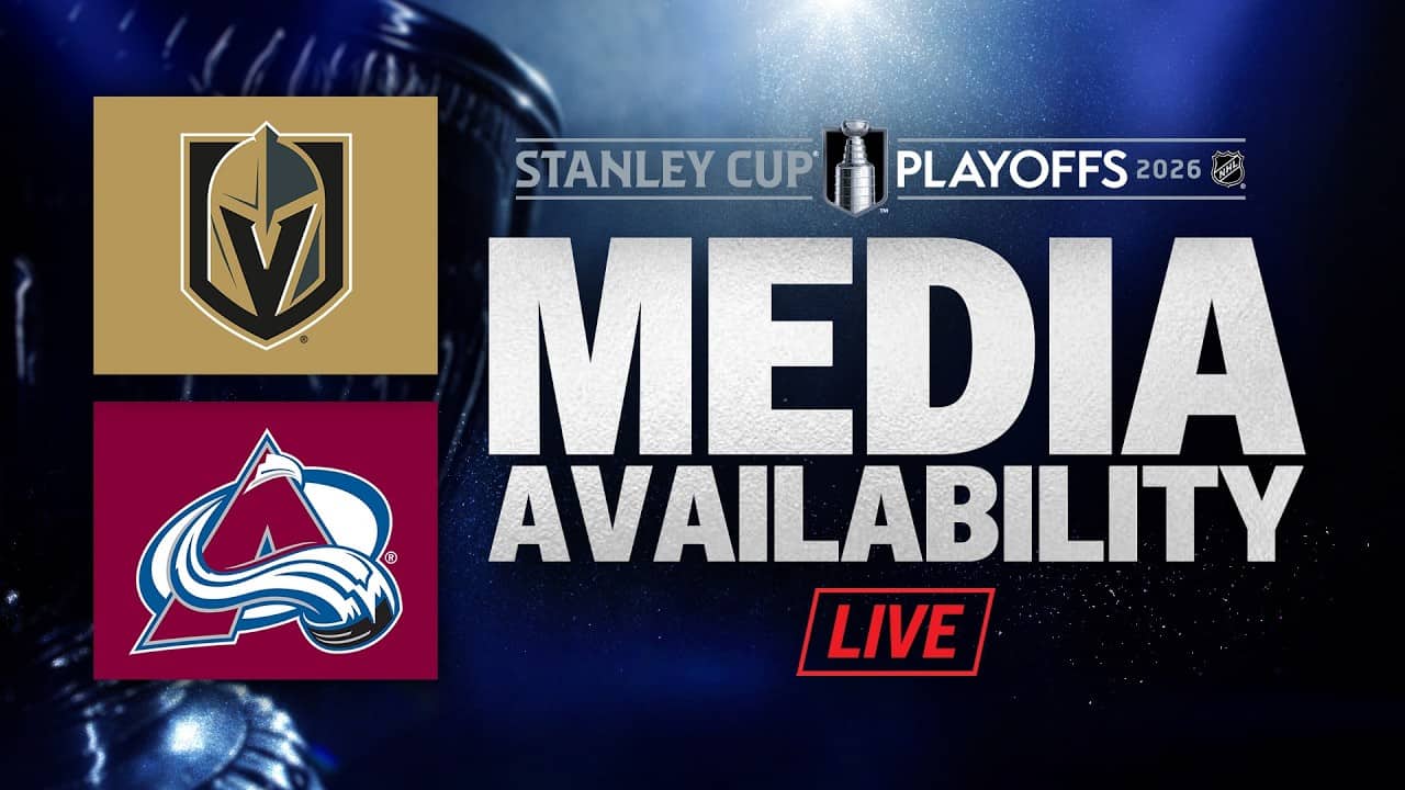 Vegas Golden Knights @ Colorado Avalanche Game 4 Post-Game Media Availability