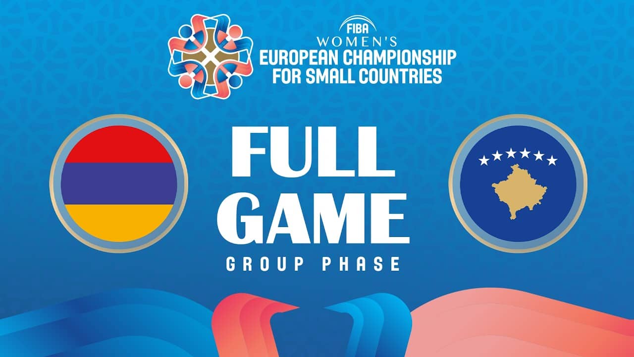 Armenia v Kosovo | Full Basketball Game | FIBA Women European Championship for Small Countries 2026