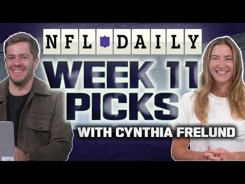 Week 11 NFL Picks with Cynthia Frelund | NFL Daily
