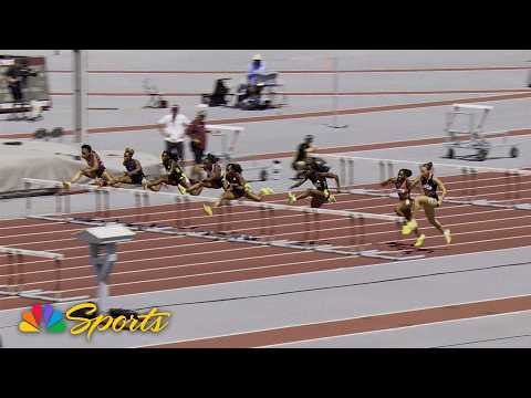 Demisha Roswell wins Lone Star Grand Prix women's 100m hurdles | NBC Sports