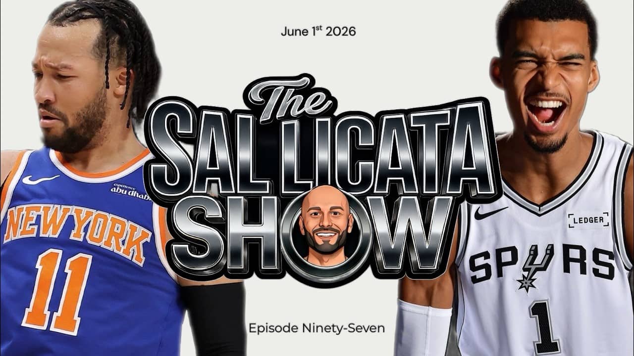 The Sal Licata Show Episode 97 - NBA FINALS IS SET ,Yanks hang 13 in one frame , Sotos hot and MORE!