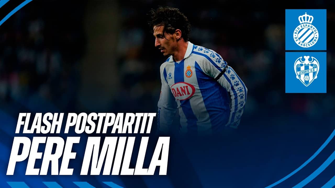 🎙️ FLASH amb Pere Milla #EspanyolLevanteUD