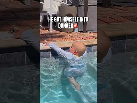DANGER IN THE POOL…