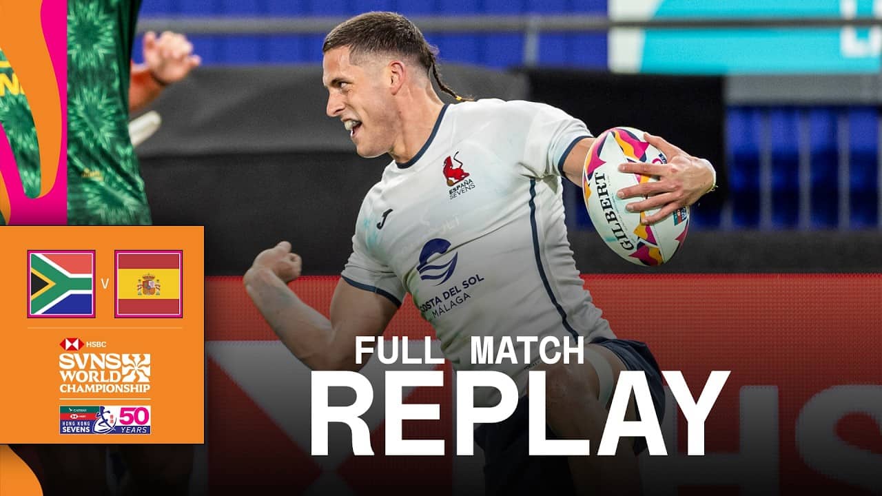 INCREDIBLE CLASH! ⚔️ | South Africa v Spain | HSBC SVNS Hong Kong 2026 | Full Match Replay