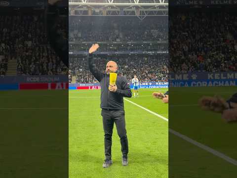 🙌 ¡Manolo González, mejor entrenador del mes de diciembre de @L@LaLiga#RCDE #LaLiga