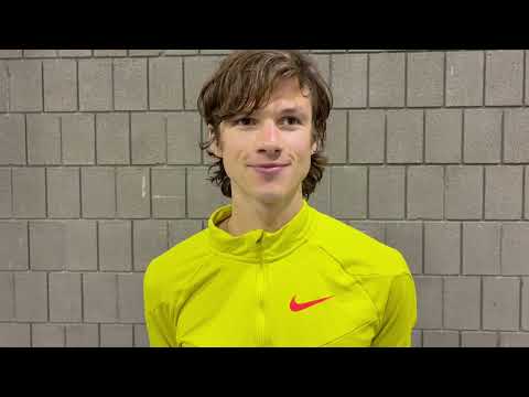 Charles Hicks prior to the US Half Championship