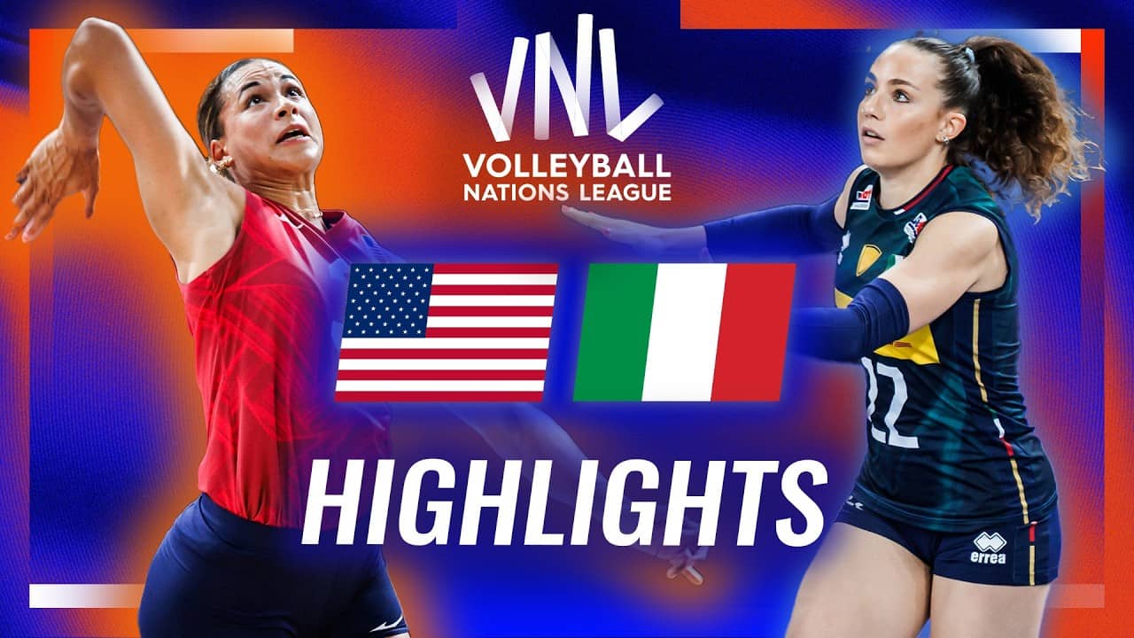 USA 🇺🇸 vs. Italy 🇮🇹 - Highlights | Week 2 | Women's VNL 2026
