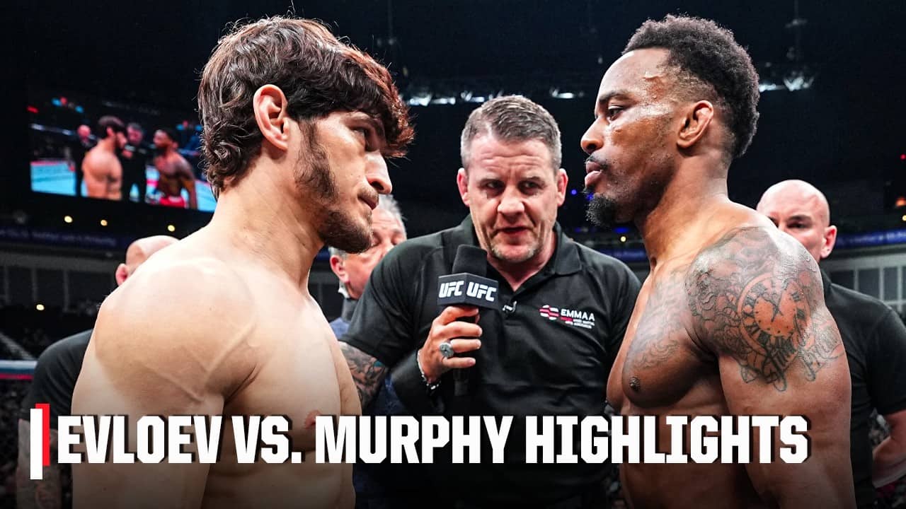 Movsar Evloev vs. Lerone Murphy HIGHLIGHTS from UFC London | ESPN MMA