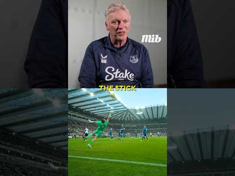 DAVID MOYES DESCRIBES *THAT* PICKFORD SAVE AGAINST NEWCASTLE 🧤