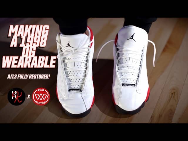 Making A 1998 Original Air Jordan 13 Wearable Again!