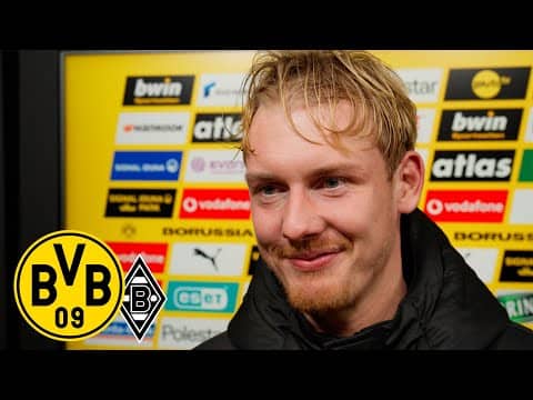 Brandt: ‘I feel honoured to be on a par with him!’ | Interviews after BVB – M'Gladbach 2-0
