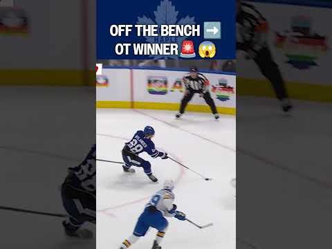 Nylander Didn’t Waste a Second!! ⏱️😱