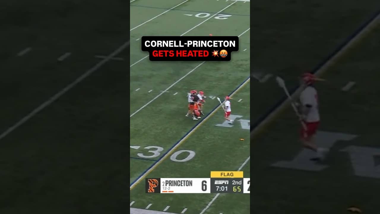 TENSIONS BOIL OVER IN THE IVY LEAGUE CHAMPIONSHIP 💥👀 (via ESPNU)