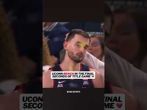 Heartbreak for UCONN #uconnhuskies #uconn #marchmadness