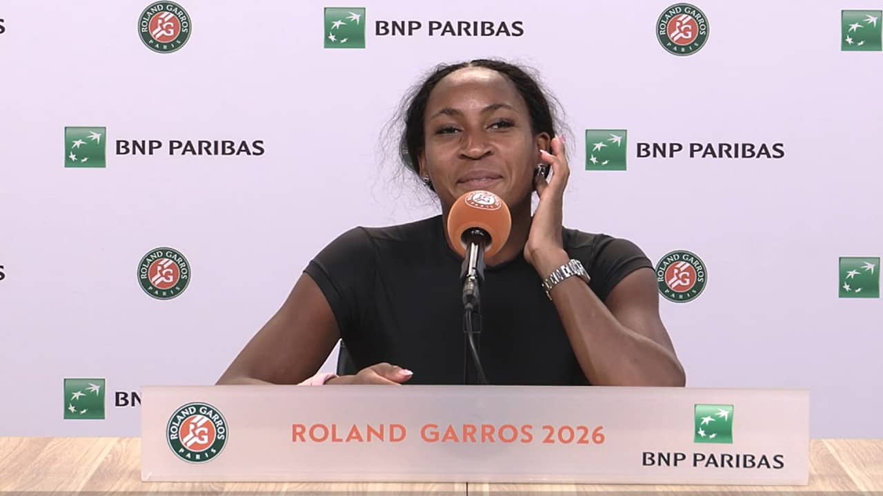 Roland-Garros 2026 - Coco Gauff on Moise Kouame: “I’m going to be a fan for his whole career”